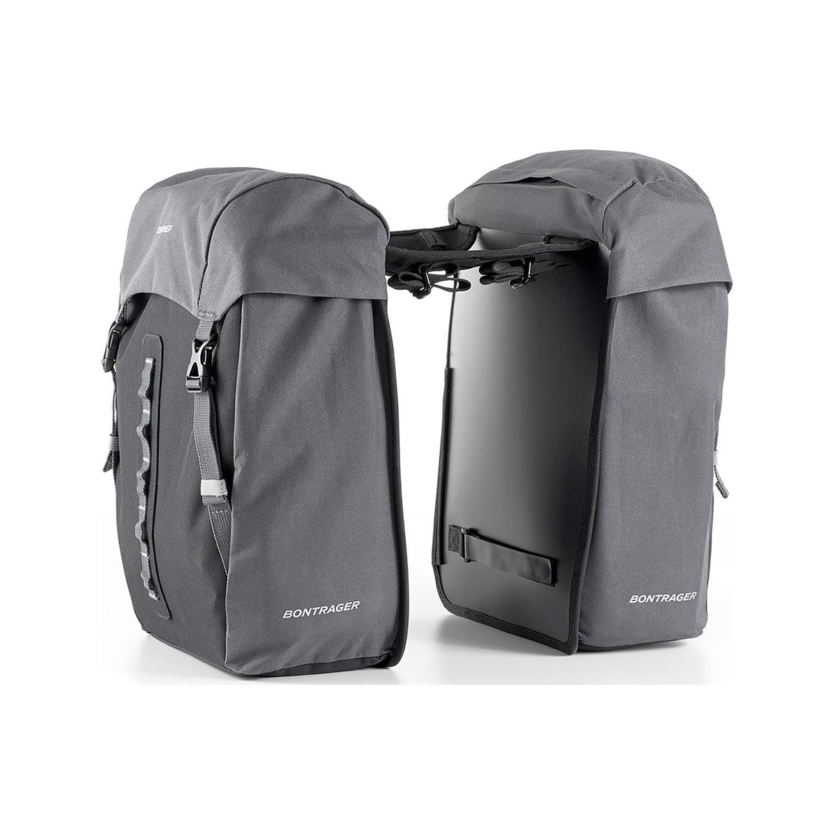 31478-16147584886159 Bisage Bontrager 2 Dijela Town Double Pannier 17L (30Cm X 15Cm X 31Cm) Crne