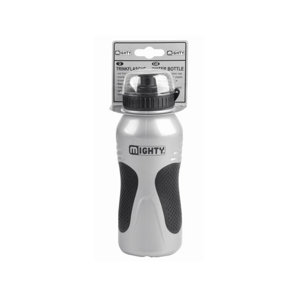 Bidon 600Ml Mighty Srebrno-Crni