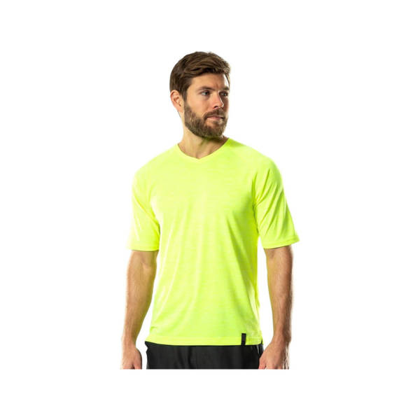 T-SHIRT BONTRAGER QUANTUM TECH TEE X-SMALL RADIOACTIVE YELLOW