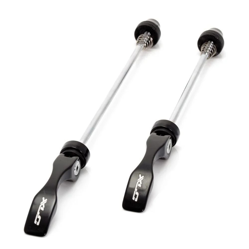 2501601550 (1) XLC quick release set QR-L02, alum./Cr-Mo black FW/RW - Slika 1