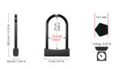LOKOT VOXOM SEATYLOCK Mason 220 U-lock - Slika 3