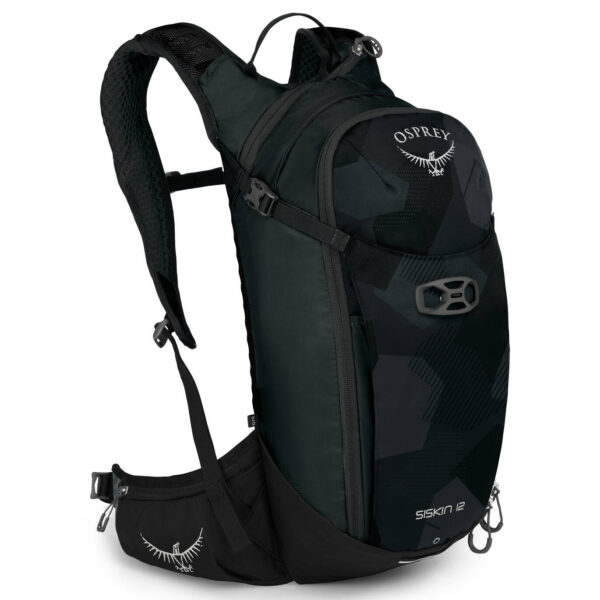 Osprey ruksak Siskin 12 (Obsidian Black