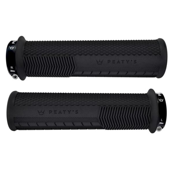 Gripovi Peaty's Monarch Knurl Thick Black
