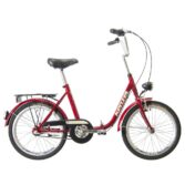 Bicikl Kenzel Camping Classic Nexus 3 20" sklopivi Bicikl - Bordo