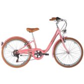 Bicikl Kenzel Bella Royal 24" junior Bicikl - Boja lososa