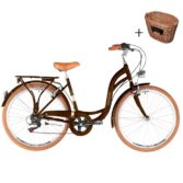 Bicikl Kenzel Bellissima Royal 26" gradski Bicikl - Smeđa