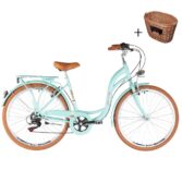 Bicikl Kenzel Bellissima Royal 26" gradski Bicikl - Tirkizna
