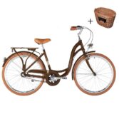 Bicikl Kenzel Bellissima Classic 26" gradski Bicikl - Smeđa
