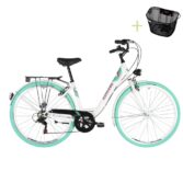 Bicikl Kenzel Corso Royal 28" gradski Bicikl - Bijelo-lila
