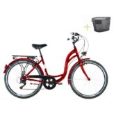 Bicikl Kenzel Dream Royal 26" gradski Bicikl - Crvena