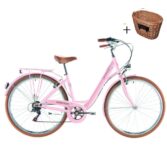 Bicikl Kenzel Signora 28" gradski Bicikl - Bubble gum