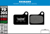 Disk pločice GALFER FD305 - Shimano Nexave - Slika 6