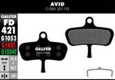 Disk pločice GALFER FD421 - Avid Code - Slika 6
