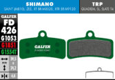 Disk pločice GALFER FD426 - Shimano SAINT, XTR, TRP DH-R EVO - Slika 2