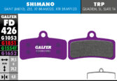 Disk pločice GALFER FD426 - Shimano SAINT, XTR, TRP DH-R EVO - Slika 2