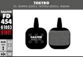 Disk pločice GALFER FD454 - Tektro Gemini, Novela - Slika 6