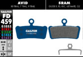 Disk pločice GALFER FD459 - Sram Guide / Avid Elixir - Slika 2