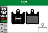 Disk pločice GALFER FD467 Hope X2 / XCR - Slika 6