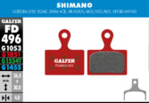 Disk pločice GALFER FD496 - Shimano Ultegra - Slika 2