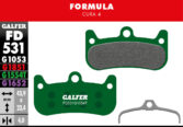 Disk pločice GALFER FD531 - Formula Cura 4 - Slika 2