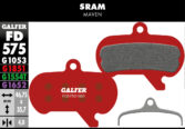 Disk pločice GALFER FD575 - Sram Maven - Slika 2