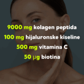 100% Smart Collagen Hydrolyzed Peptides - 250 g - Slika 21