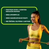 100% Smart L-Carnitine 3000 + Chromium - 500 ml - Slika 4