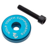 Wolf Tooth Ultralight Stem Cap s integriranim distancerom - crvena - Slika 3