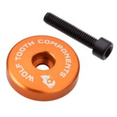 Wolf Tooth Ultralight Stem Cap s integriranim distancerom - crvena - Slika 4