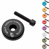 Wolf Tooth Ultralight Stem Cap s integriranim distancerom - crvena