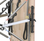 Sprava za pilates Toorx Spring wall unit oak wood effect - Slika 3