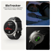 Sat Amazfit Active 2 (Round) Silicon Black - Slika 4