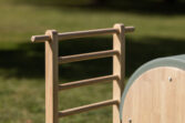 Sprava za pilates Toorx Oak wood Ladder Barrel PTX 1900 Green Tea - Slika 4