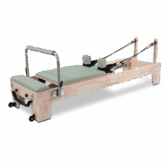 Sprava za pilates Toorx Oak wood Reformer PTX 5000 Green Tea