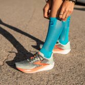 Otso čarape ultralight Fluo Blue - Slika 3