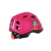 Polisport dječja biciklistička kaciga PREMIUM + LED svjetlo roza - Slika 2