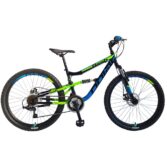 Bicikl Polar Flash Black Blue Green