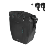 Torba Basil Rivo L Single Tarpaulin 25-31L black (RIVO L MIK HOOKS)